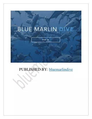 bluemarlindive