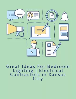 Great Ideas For Bedroom Lighting | Electrical Contractors in Kansas City