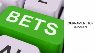Tournament top batsman/bowler predictions