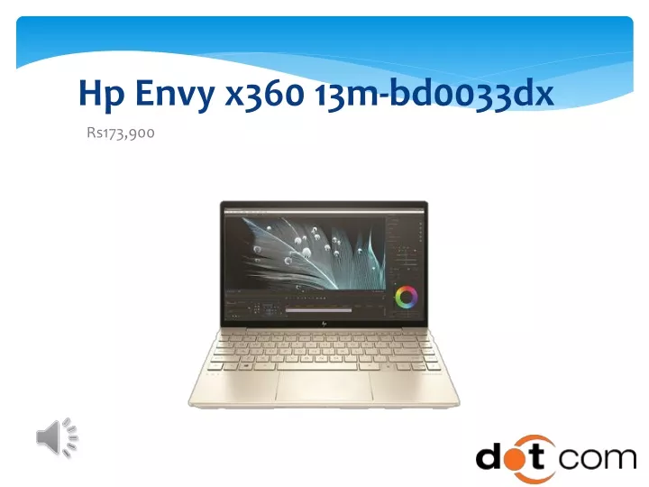 hp envy x360 13m bd0033dx