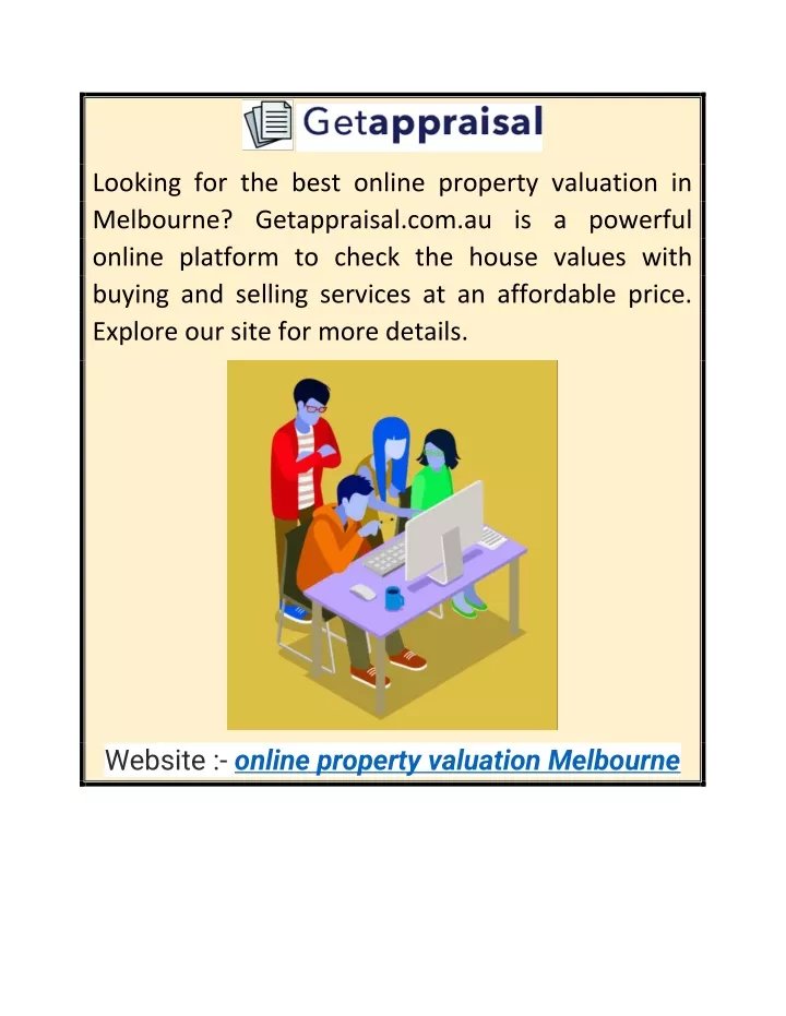 looking for the best online property valuation