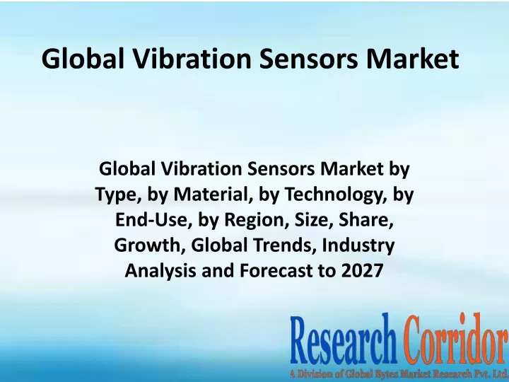 global vibration sensors market