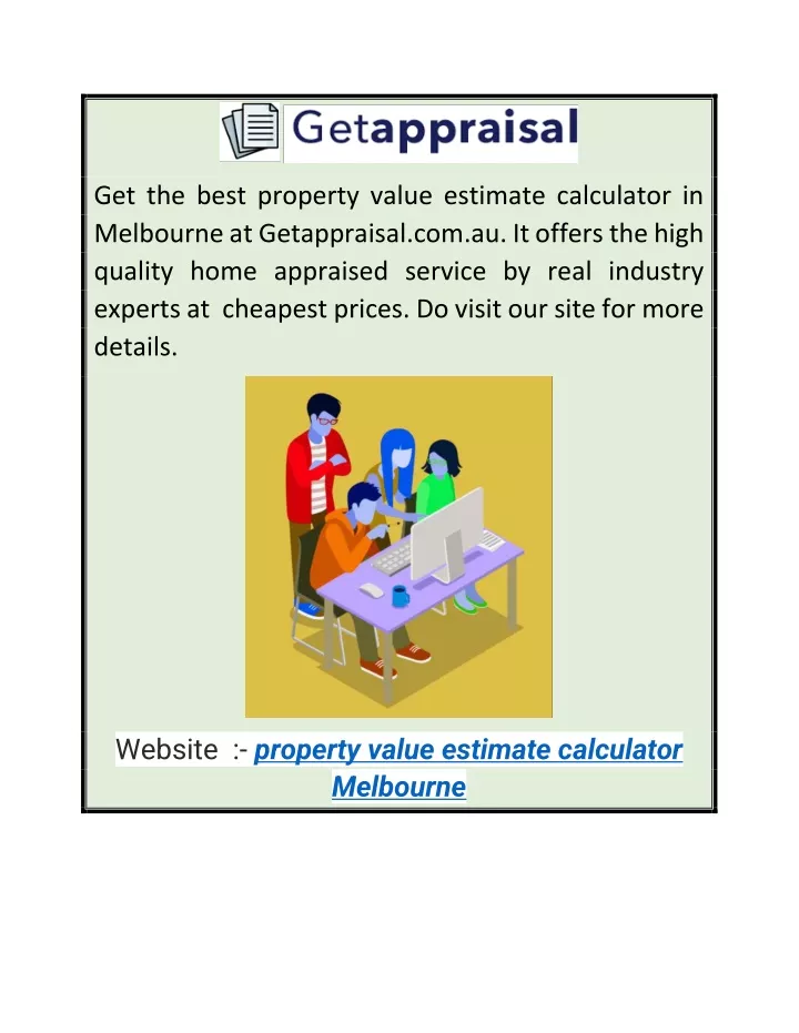 get the best property value estimate calculator