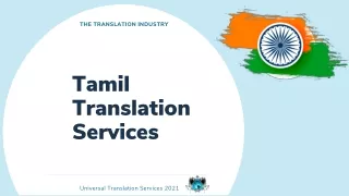 the translation industry