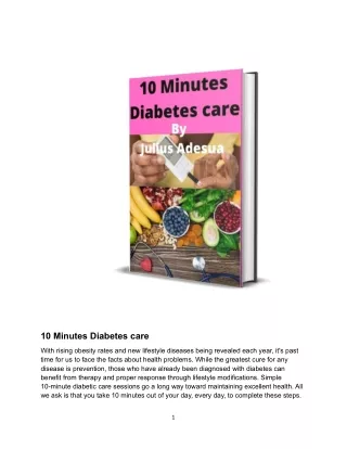 10 Minutes Diabetes care.docx