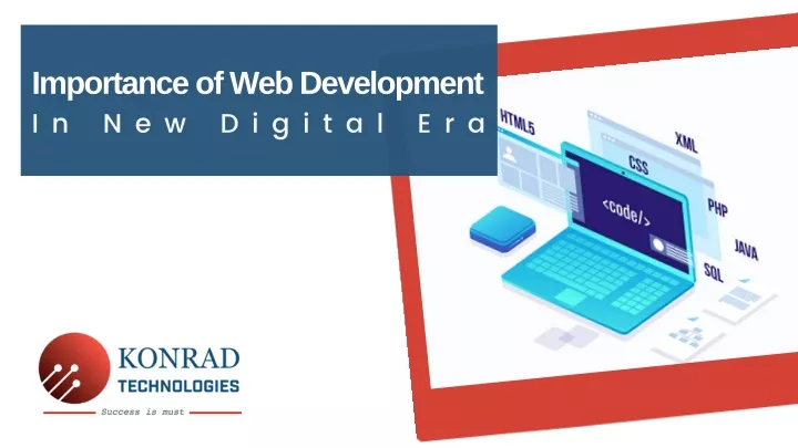 importance of web development