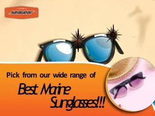 Best Marine Sunglasses - Seagear Marine