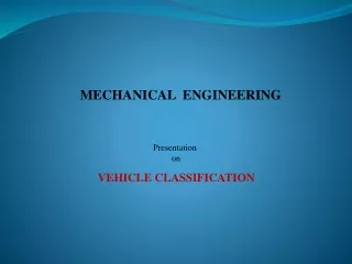vehicle classification