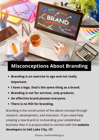 Misconceptions About Branding