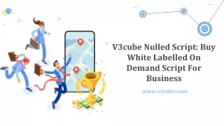 v3cube nulled script buy white labelled on demand script for business