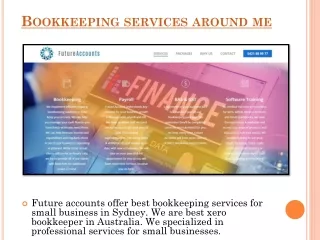 bookkeeping services around me