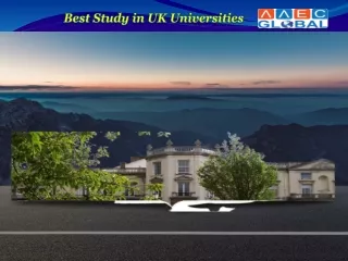 Best Study in UK Universities