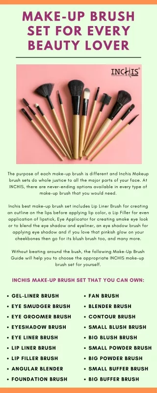 Make-up Brush Set for Every Beauty Lover