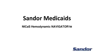 NICaS Hemodynamic NAVIGATORTM | sandor