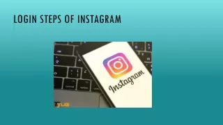 instagram login