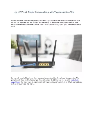 Myrouter.Local Page