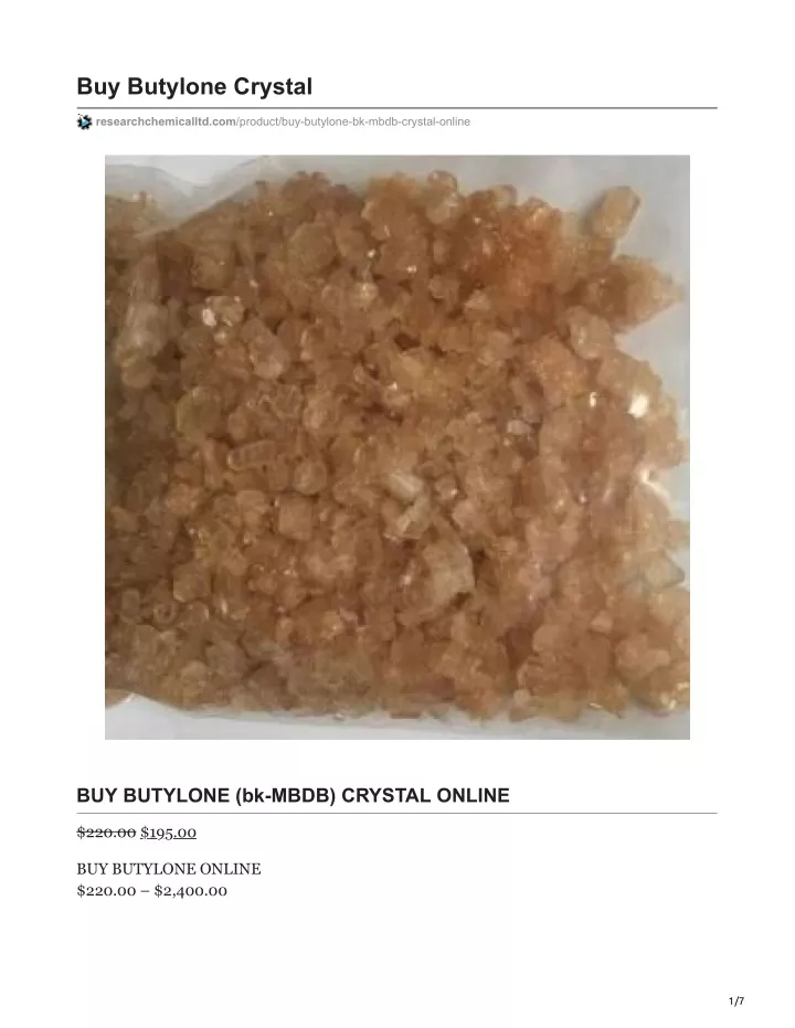 buy butylone crystal