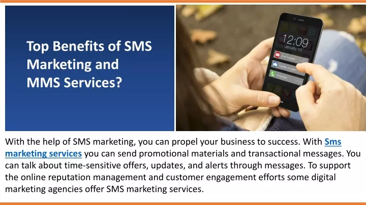 top benefits of sms marketing and mms services