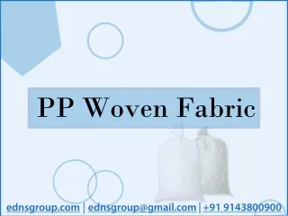 What is PP Woven Fabric