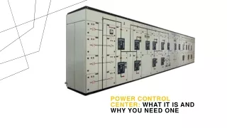 power control center what it is and why you need