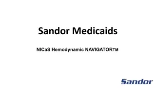NICaS Hemodynamic NAVIGATORTM | Sandor