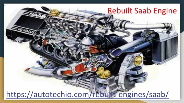 rebuilt saab engine