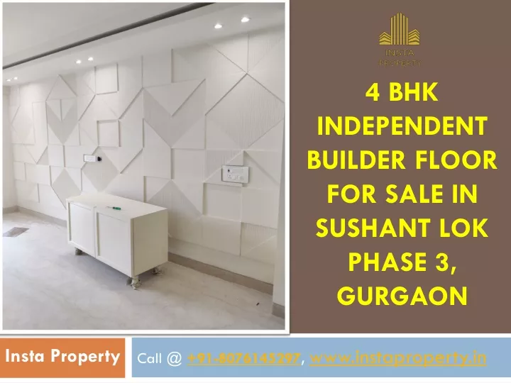 4 bhk independent builder floor for sale in sushant lok phase 3 gurgaon