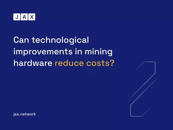 can technological improvements in mining hardware