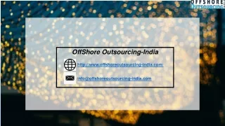 offshore outsourcing india