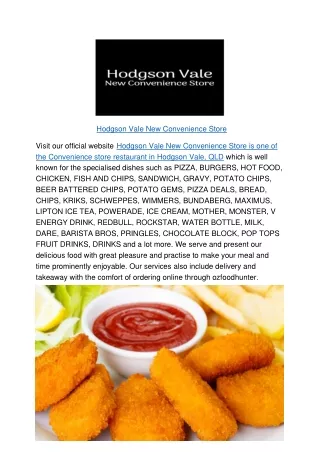 hodgson vale new convenience store visit