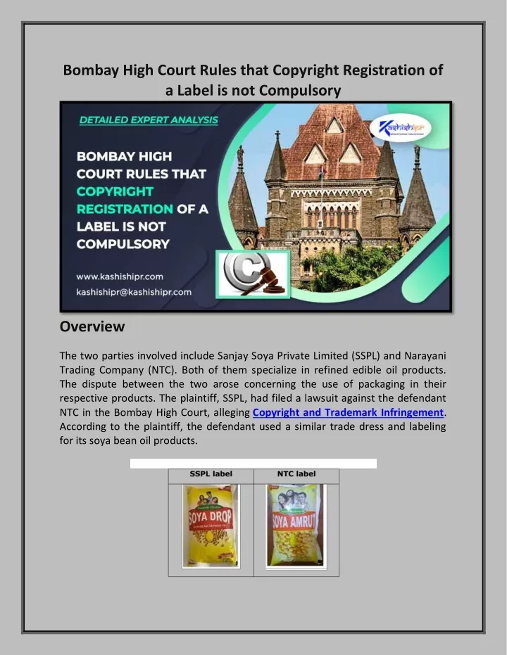 bombay high court rules that copyright