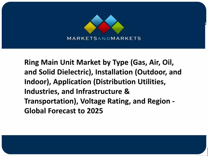 ring main unit market by type
