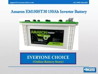 Buy Amaron EM150ST30 150Ah Battery