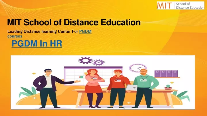 mit school of distance education