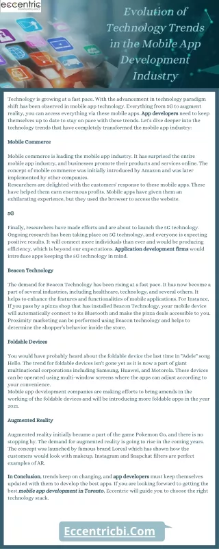 technology is growing at a fast pace with
