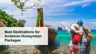 Best Destinations for Andaman Honeymoon Packages