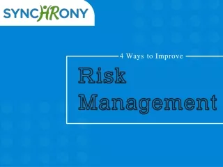 4 ways to improve
