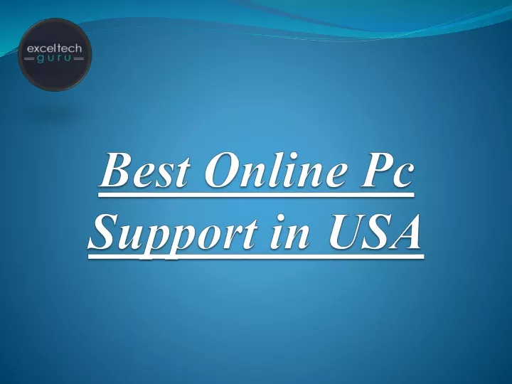 best online pc support in usa
