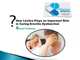 how levitra plays an important role in curing