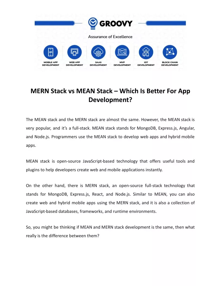 mern stack vs mean stack which is better