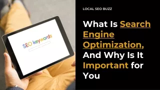 What Is Search Engine Optimization, And Why Is It Important for You