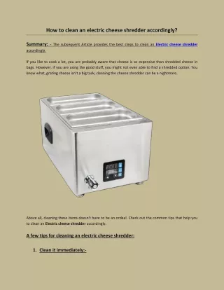 Electric griddle, Electric food processor