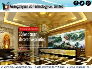 Lenticular Printing China at Jiangmen3d