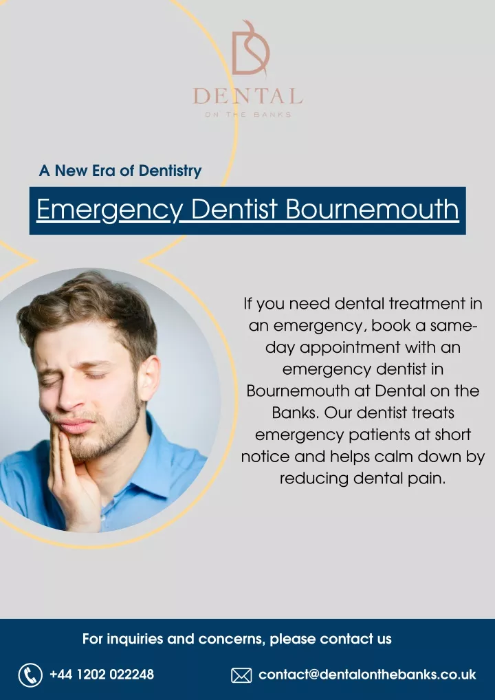 a new era of dentistry emergency dentist