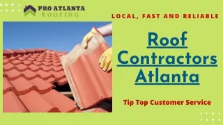 Roof Contractors Atlanta
