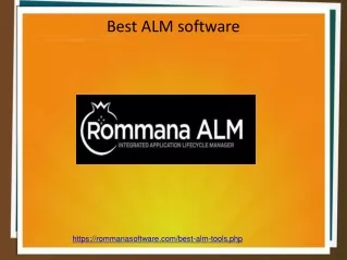 Best ALM Software