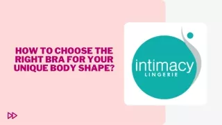 how to choose the right bra for your unique body