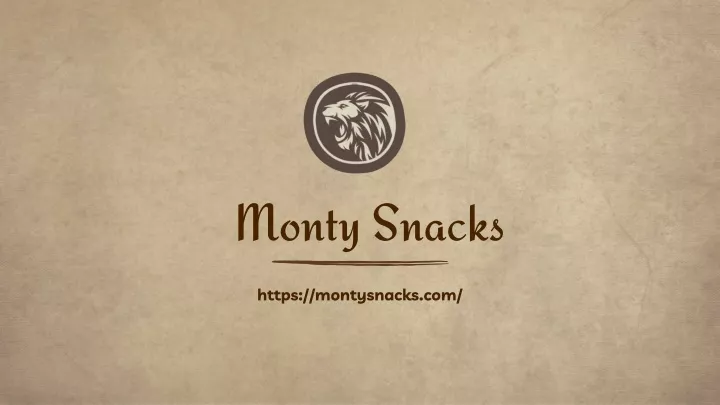 m onty snacks