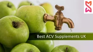 Best ACV Supplements UK