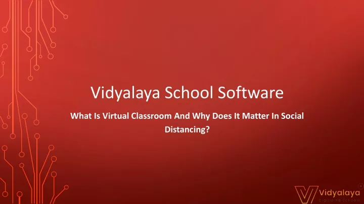 vidyalaya school software